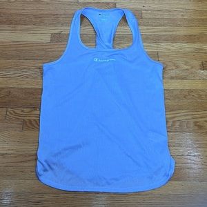 Lavender Crisscross Champion Workout Tank.